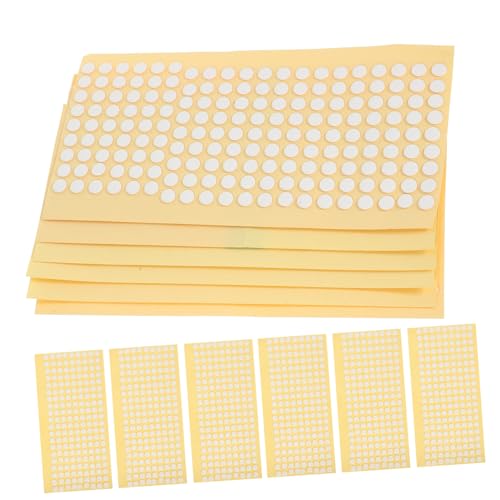 Uonlytech 1000 Stück Punktpaste Kreispunktetiketten Doppelseitiges Klebeband Für Den Außenbereich Einseitig Klebeband Selbstklebend Beidseitig Montagebandaufkleber Klebepunkte Weiß Acryl Uonlytech 1000 Stück Punktpaste Kreispunktetiketten Doppelseitiges Klebeband Für Den Außenbereich Einseitig Klebeband Selbstklebend Beidseitig Montagebandaufkleber Klebepunkte Weiß Acryl von Uonlytech