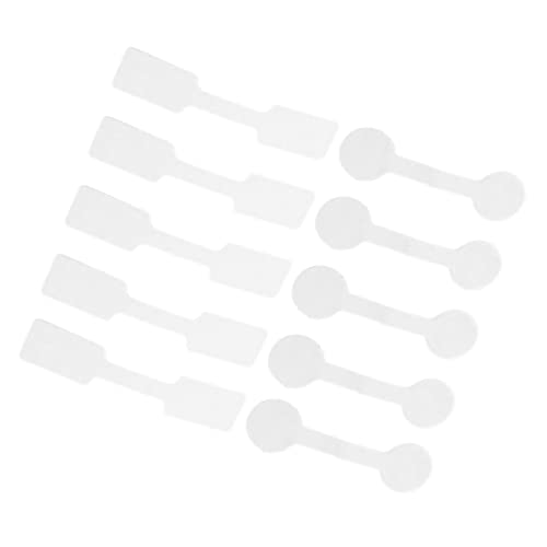 Uonlytech 1000 Stück Selbstklebende Schmucketiketten Preisetiketten für Ringe und Armbänder Blanko Quadratische und Runde Etiketten für Diy und Preisdisplay Uonlytech 1000 Stück Selbstklebende Schmucketiketten Preisetiketten für Ringe und Armbänder Blanko Quadratische und Runde Etiketten für Diy und Preisdisplay von Uonlytech