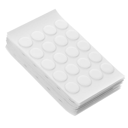 Uonlytech 1000 Stück Transparentes doppelseitiges Klebeband doppelseitiges Befestigungsband klebriger Kitt zum Aufhängen an der Wand selbstklebende Punkte runde Klebestreifen Weiß Uonlytech 1000 Stück Transparentes doppelseitiges Klebeband doppelseitiges Befestigungsband klebriger Kitt zum Aufhängen an der Wand selbstklebende Punkte runde Klebestreifen Weiß von Uonlytech