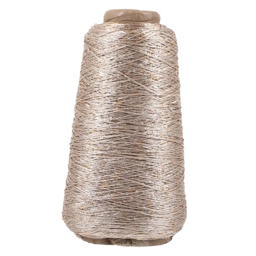 Uonlytech 100G Glitzerndes Baumwollgarn Set Effektgarn Für Stricken Und Häkeln Vielseitig Einsetzbar Für DIY Projekte Für Mützen Schals Und Accessoires Goldener Uonlytech 100G Glitzerndes Baumwollgarn Set Effektgarn Für Stricken Und Häkeln Vielseitig Einsetzbar Für DIY Projekte Für Mützen Schals Und Accessoires Goldener von Uonlytech