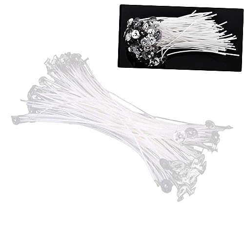 Uonlytech 100Stücke Dochte Natürlicher Baumwolle Rauchfrei und Gewachst für DIY Kerzenherstellung Anpassbare für Ergebnisse Uonlytech 100Stücke Dochte Natürlicher Baumwolle Rauchfrei und Gewachst für DIY Kerzenherstellung Anpassbare für Ergebnisse von Uonlytech