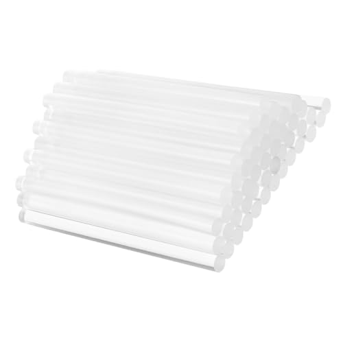Uonlytech 100Stücke Heißklebestifte Transparent Hochtemperatur Kleber für DIY Basteln Reparaturen und Kreative Projekte für Kunst und Handwerk von Uonlytech