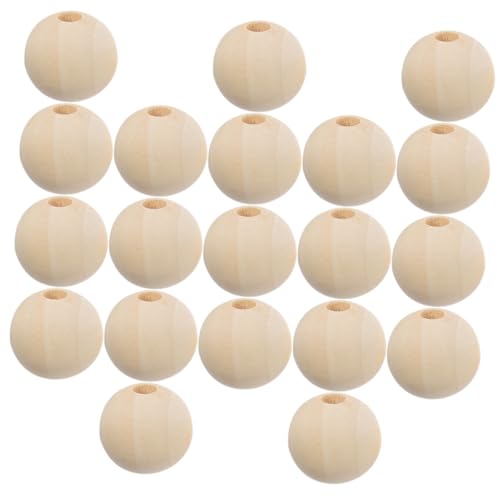 Uonlytech 100Stücke Holzperlen für DIY Schmuckherstellung Natürliche Holzperlen für Handarbeiten Glatte Oberfläche für Uonlytech 100Stücke Holzperlen für DIY Schmuckherstellung Natürliche Holzperlen für Handarbeiten Glatte Oberfläche für von Uonlytech