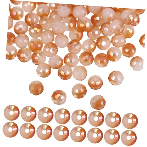 Uonlytech 100Stücke Kristallperlen Farbige Glasperlen für DIY Schmuckherstellung Lose Bastelperlen für Armbänder und Stilvolles Bastelzubehör Uonlytech 100Stücke Kristallperlen Farbige Glasperlen für DIY Schmuckherstellung Lose Bastelperlen für Armbänder und Stilvolles Bastelzubehör von Uonlytech