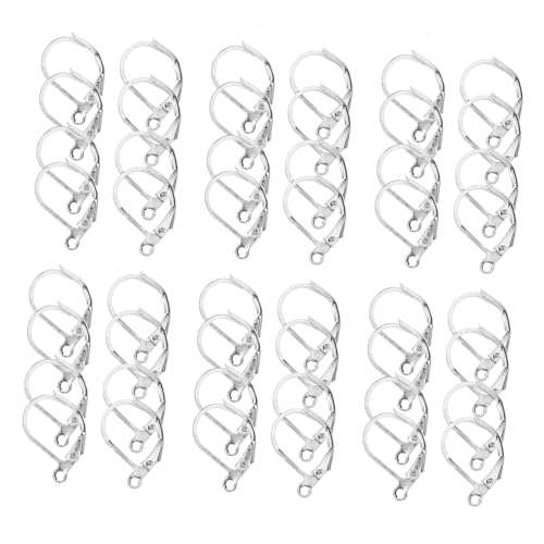Uonlytech 100Stücke Ohrring Haken DIY Bastelzubehör für Ohrringe Gratfrei und Leicht für Geburtstags und Weihnachtsgeschenke Uonlytech 100Stücke Ohrring Haken DIY Bastelzubehör für Ohrringe Gratfrei und Leicht für Geburtstags und Weihnachtsgeschenke von Uonlytech