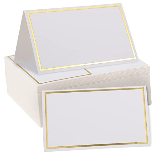 Uonlytech 100Stücke Tischkarten zur Hochzeit Leere Reservierungskarten Kreative Namensschilder für Tischdekoration Multifunktionale Platzkarten für Festlichkeiten Langlebig und Leicht Uonlytech 100Stücke Tischkarten zur Hochzeit Leere Reservierungskarten Kreative Namensschilder für Tischdekoration Multifunktionale Platzkarten für Festlichkeiten Langlebig und Leicht von Uonlytech