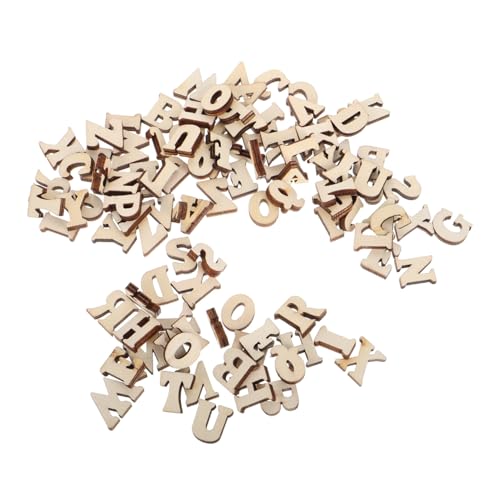 Uonlytech 104 Stück Teiliges Holzbuchstaben Natürliche Holzscheiben DIY Bastelspielzeug für Einfallsreiches Lernen Motorikförderung Vintage Farbdesign Pädagogisch Geeignet für Vorschule und Uonlytech 104 Stück Teiliges Holzbuchstaben Natürliche Holzscheiben DIY Bastelspielzeug für Einfallsreiches Lernen Motorikförderung Vintage Farbdesign Pädagogisch Geeignet für Vorschule und von Uonlytech