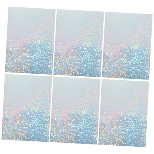 Uonlytech 10Blätter Holografisches Selbstklebendes Etikettenpapier Bedruckbares Vinylpapier für Tintenstrahldrucker DIY Aufkleber für Kreative Projekte Uonlytech 10Blätter Holografisches Selbstklebendes Etikettenpapier Bedruckbares Vinylpapier für Tintenstrahldrucker DIY Aufkleber für Kreative Projekte von Uonlytech