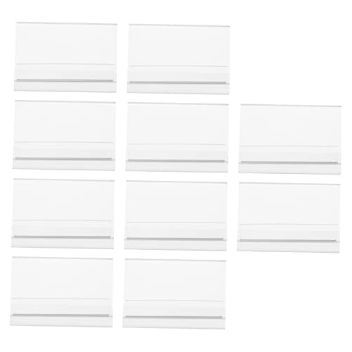 Uonlytech 10Stücke Acryl Namensschild Konferenz Tischnamen Display Stand V Form Transparent für Veranstaltungen Hochzeiten und Informationen Uonlytech 10Stücke Acryl Namensschild Konferenz Tischnamen Display Stand V Form Transparent für Veranstaltungen Hochzeiten und Informationen von Uonlytech