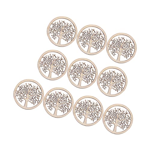 Uonlytech 10Stücke DIY Holzscheiben für Bastelarbeiten Runde Holzstücke Unlackiert für Projekte Handgefertigte Ornamente Holzchips für Dekoration und Uonlytech 10Stücke DIY Holzscheiben für Bastelarbeiten Runde Holzstücke Unlackiert für Projekte Handgefertigte Ornamente Holzchips für Dekoration und von Uonlytech