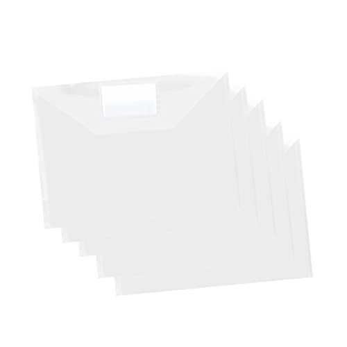 Uonlytech 10Stücke Dokumentenmappe Transparent mit Druckknopf Praktischer Dokumentenorganisator für Büro und Schule Sicheren Verstauen von Unterlagen Uonlytech 10Stücke Dokumentenmappe Transparent mit Druckknopf Praktischer Dokumentenorganisator für Büro und Schule Sicheren Verstauen von Unterlagen von Uonlytech