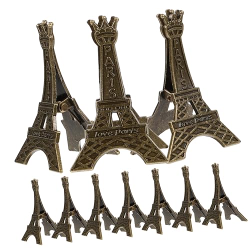 Uonlytech 10Stücke Eiffelturm Tischkartenhalter aus Stabiler Memo Clip für Tischnummern Fotos und Notizen für Hochzeiten Partys und Bürodekoration Uonlytech 10Stücke Eiffelturm Tischkartenhalter aus Stabiler Memo Clip für Tischnummern Fotos und Notizen für Hochzeiten Partys und Bürodekoration von Uonlytech