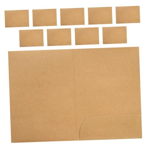 Uonlytech 10Stücke Kraftpapier Ordner Mit Robuste Bifold Präsentationsmappen Vielseitige Bürobedarf Für Dokumentenaufbewahrung Für Schule Büro Und Zuhause Uonlytech 10Stücke Kraftpapier Ordner Mit Robuste Bifold Präsentationsmappen Vielseitige Bürobedarf Für Dokumentenaufbewahrung Für Schule Büro Und Zuhause von Uonlytech