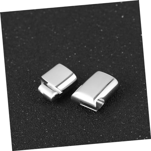 Uonlytech 10Stücke Magnetverschluss für Armbänder Halsketten und Lederbänder Rostfrei Wiederverwendbar und Einfach zu Handhaben Helle Stahlfarbe Uonlytech 10Stücke Magnetverschluss für Armbänder Halsketten und Lederbänder Rostfrei Wiederverwendbar und Einfach zu Handhaben Helle Stahlfarbe von Uonlytech