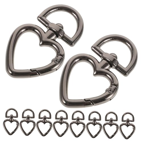 Uonlytech 10Stücke Metall Feder D Förmige Karabinerhaken Robuste Schlüsselanhängerschnalle für DIY Schmuck für Rucksäcke Handtaschen und Outdoor Aktivitäten Uonlytech 10Stücke Metall Feder D Förmige Karabinerhaken Robuste Schlüsselanhängerschnalle für DIY Schmuck für Rucksäcke Handtaschen und Outdoor Aktivitäten von Uonlytech