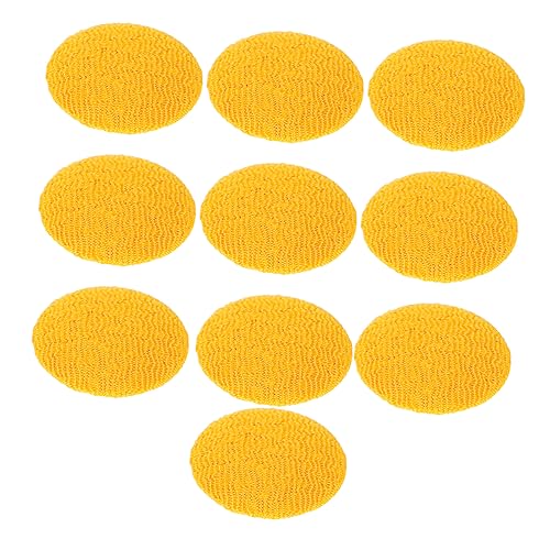 Uonlytech 10Stücke Runde Stoffknöpfe Gelb DIY Nähknöpfe für Kleidung Mantel und Handwerk Langlebige und Sichere Knöpfe für Kreative Projekte Uonlytech 10Stücke Runde Stoffknöpfe Gelb DIY Nähknöpfe für Kleidung Mantel und Handwerk Langlebige und Sichere Knöpfe für Kreative Projekte von Uonlytech