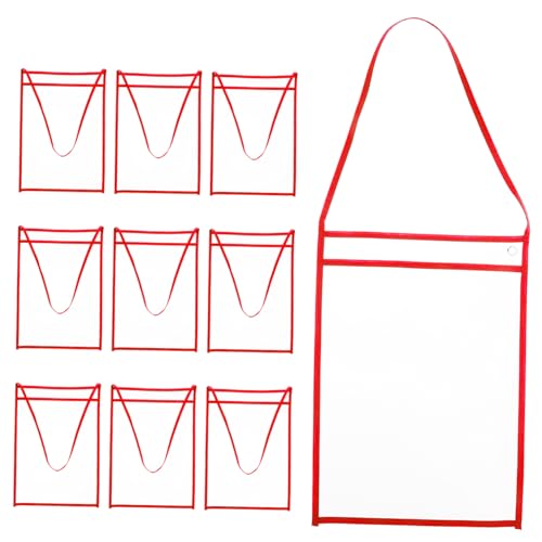 Uonlytech 10Stücke Teiliges Aktentaschen Transparente Aufbewahrungstaschen aus Pet und Abwischbar Hängendes Design für Büro und Schule für Dokumente und Quittungen Uonlytech 10Stücke Teiliges Aktentaschen Transparente Aufbewahrungstaschen aus Pet und Abwischbar Hängendes Design für Büro und Schule für Dokumente und Quittungen von Uonlytech