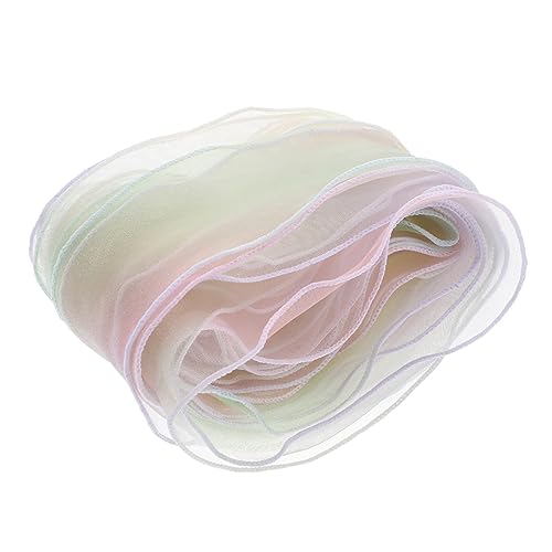 Uonlytech 10Stücke Teiliges Geschenkband Organza für DIY Dekoration Blumenverpackung und Haarschmuck für Geschenkverpackung Scrapbooking und Bastelprojekte von Uonlytech