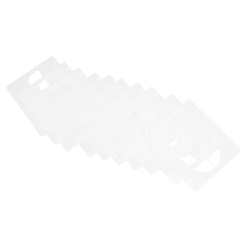 Uonlytech 10er Set Alphanumerische Vorlage Sammelalbumschablonen Schablonen Zum Malen Zeichnungsvorlagen Zahlenschablonen 0-9 Zahlenschablonenvorlagen Malschablonen Weiß Das Haustier Uonlytech 10er Set Alphanumerische Vorlage Sammelalbumschablonen Schablonen Zum Malen Zeichnungsvorlagen Zahlenschablonen 0-9 Zahlenschablonenvorlagen Malschablonen Weiß Das Haustier von Uonlytech