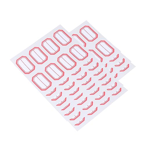 Uonlytech 12 Blatt Selbstklebende Etiketten Beschriftbare Marker Aufkleber für Preise Namen und Organisation im Büro Zuhause Schule Vielseitig Einsetzbar Uonlytech 12 Blatt Selbstklebende Etiketten Beschriftbare Marker Aufkleber für Preise Namen und Organisation im Büro Zuhause Schule Vielseitig Einsetzbar von Uonlytech