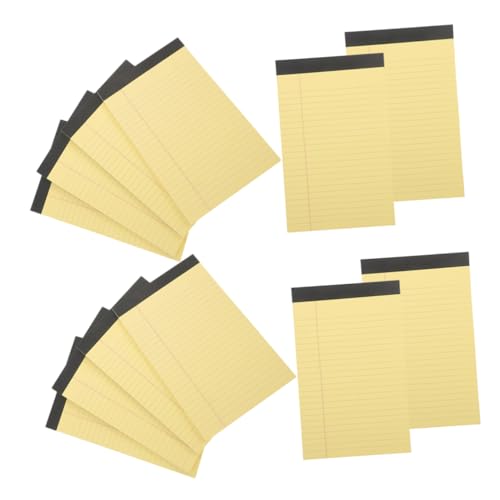 Uonlytech 12 Notizbuch jr Notizbilder legal Hinweis Pads klein Notizblock Rechtliche Notizbücher Liniertes Notizpapier Notizbücher für die Arbeit Büropapier Briefpapier Notizpolster Yellow Uonlytech 12 Notizbuch jr Notizbilder legal Hinweis Pads klein Notizblock Rechtliche Notizbücher Liniertes Notizpapier Notizbücher für die Arbeit Büropapier Briefpapier Notizpolster Yellow von Uonlytech