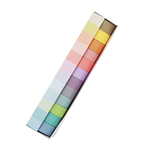 Uonlytech 12 Rollen Aesthetic Washi Tape Set Breites Dekoratives Klebeband für DIY Planer und Scrapbooking Selbstklebend Wiederverwendbar Farbvielfalt für Kreative Projekte Uonlytech 12 Rollen Aesthetic Washi Tape Set Breites Dekoratives Klebeband für DIY Planer und Scrapbooking Selbstklebend Wiederverwendbar Farbvielfalt für Kreative Projekte von Uonlytech