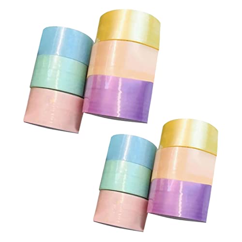 Uonlytech 12 Rollen Klebebänder für Selbstklebende Balltapes für Diy Projekte Lustige Haftende Bänder Farben Basteln Uonlytech 12 Rollen Klebebänder für Selbstklebende Balltapes für Diy Projekte Lustige Haftende Bänder Farben Basteln von Uonlytech