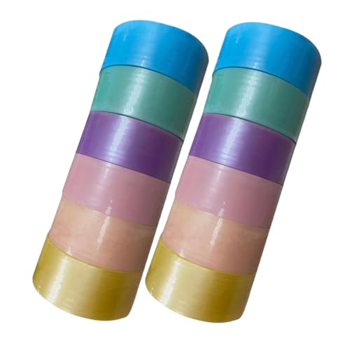 Uonlytech 12 Rollen Perle klebriger Ballband runden bunt farbiges Klebeband klebriges kugelrollband sensorisches Klebeband farbiges Band farbige Bänder Kugelbänder Plastik Uonlytech 12 Rollen Perle klebriger Ballband runden bunt farbiges Klebeband klebriges kugelrollband sensorisches Klebeband farbiges Band farbige Bänder Kugelbänder Plastik von Uonlytech