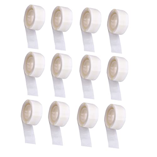Uonlytech 12 Rollen Transparentes Doppeltes Klebeband mit Klebepunkten pro Rolle Multifunktionale Klebepunkte für Ballondekoration Scrapbooking und von Uonlytech