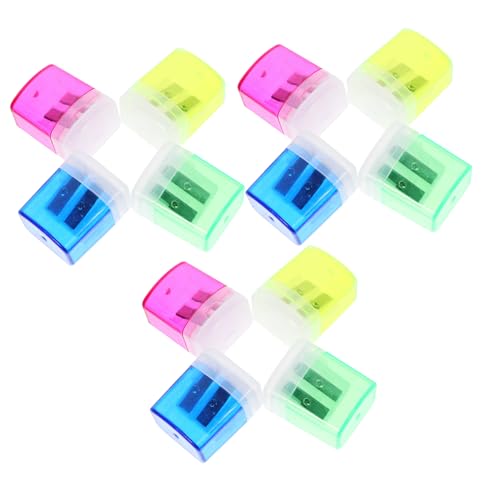Uonlytech 12 Stück Bleistiftspitzer Briefpapier Handbuch für Mini -Bleistiftschärfer Anspitzer manueller Bleistiftspitzer Handspitzer Tragbare Bleistiftspitzer Feine Bleistiftspitzer Plastik Uonlytech 12 Stück Bleistiftspitzer Briefpapier Handbuch für Mini -Bleistiftschärfer Anspitzer manueller Bleistiftspitzer Handspitzer Tragbare Bleistiftspitzer Feine Bleistiftspitzer Plastik von Uonlytech
