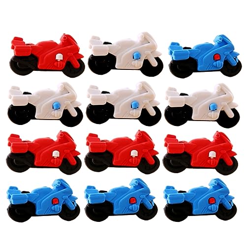 Uonlytech 12 Stück Cartoon Radiergummis für Lustige Motorradform Radierer Knetradierer für Zeichnungen und Schreiben Schul und Bastelzubehör Zufällige Farbe Uonlytech 12 Stück Cartoon Radiergummis für Lustige Motorradform Radierer Knetradierer für Zeichnungen und Schreiben Schul und Bastelzubehör Zufällige Farbe von Uonlytech