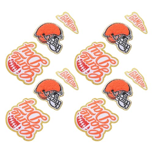 Uonlytech 12 Stück Dekorativer Rugby-aufnäher Fußball-flicken Zum Aufbügeln Rucksack-patches Fußball-aufnäher Fußballflicken Aufbügeln Hutflicken Aufbügeln Hutflecken Orange Stoff Uonlytech 12 Stück Dekorativer Rugby-aufnäher Fußball-flicken Zum Aufbügeln Rucksack-patches Fußball-aufnäher Fußballflicken Aufbügeln Hutflicken Aufbügeln Hutflecken Orange Stoff von Uonlytech