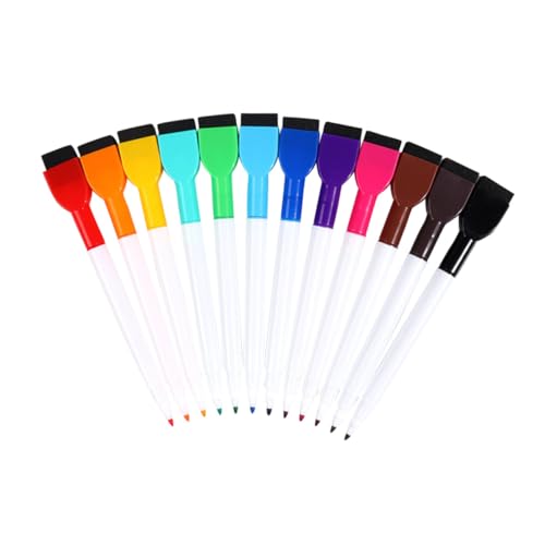 Uonlytech 12 Stück Farbiger Whiteboard-stift Erwachsene Markierungen Farbe Klassenzimmer Wasser Whiteboard-marker Weiß Handschriftlich Malen Stifte Schule Tipp Filzbürste Uonlytech 12 Stück Farbiger Whiteboard-stift Erwachsene Markierungen Farbe Klassenzimmer Wasser Whiteboard-marker Weiß Handschriftlich Malen Stifte Schule Tipp Filzbürste von Uonlytech