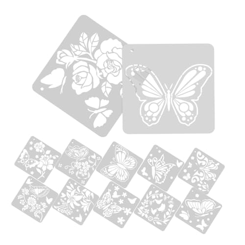 Uonlytech 12 Stück Grenzschablone Blumenschablonen Zum Malen Schablonen Zum Basteln Wiederverwendbar Halloween -kürbisschablonen Große Schablonen Zum Malen Zeichnung Vorlage Das Haustier Uonlytech 12 Stück Grenzschablone Blumenschablonen Zum Malen Schablonen Zum Basteln Wiederverwendbar Halloween -kürbisschablonen Große Schablonen Zum Malen Zeichnung Vorlage Das Haustier von Uonlytech