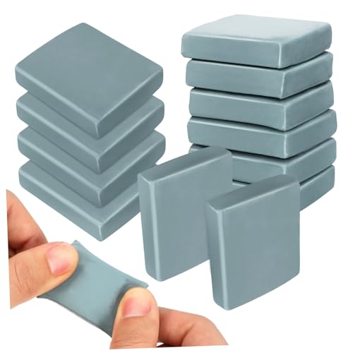 Uonlytech 12 Stück Knetradiergummis Für Künstler Trockene Radiergummis Radiergummi Zum Skizzieren Zeichenkunst-radiergummis Radiergummis Zum Skizzieren Reiben Blue Plastilin von Uonlytech