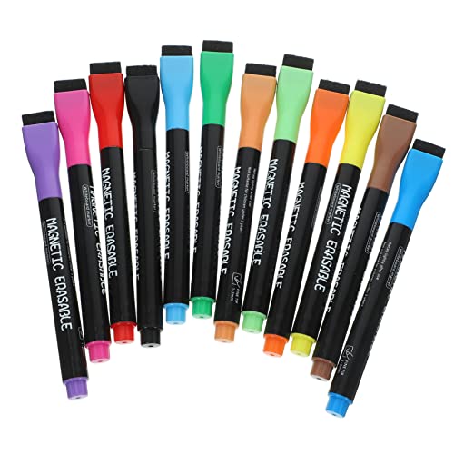 Uonlytech 12 Stück Magnetische Whiteboard Marker Abwischbare Spitze Wasserbasierte Stifte für Kreatives und Schreiben für Schule und Zuhause Uonlytech 12 Stück Magnetische Whiteboard Marker Abwischbare Spitze Wasserbasierte Stifte für Kreatives und Schreiben für Schule und Zuhause von Uonlytech