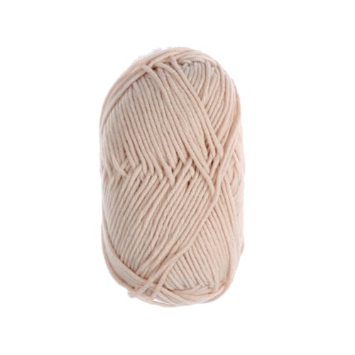 Uonlytech 12 Stück Milch Baumwollgarn Dickes Handgewebtes Häkeln Garn für DIY Warme Wolle für Pullover Mützen und Schals Farben Zufällig Zufällige Farbe Zufällige Farbe von Uonlytech