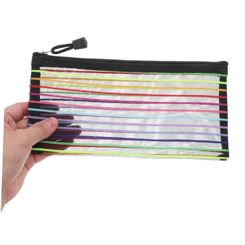 Uonlytech 12 Stück Teiliges Bunte Mesh Dokumententaschen aus Wasserfestem PVC mit Reißverschluss Leichte Kleine Organizer beutel für Schule Büro Zuhause und Reise Robuste Aufbewahrung für Uonlytech 12 Stück Teiliges Bunte Mesh Dokumententaschen aus Wasserfestem PVC mit Reißverschluss Leichte Kleine Organizer beutel für Schule Büro Zuhause und Reise Robuste Aufbewahrung für von Uonlytech