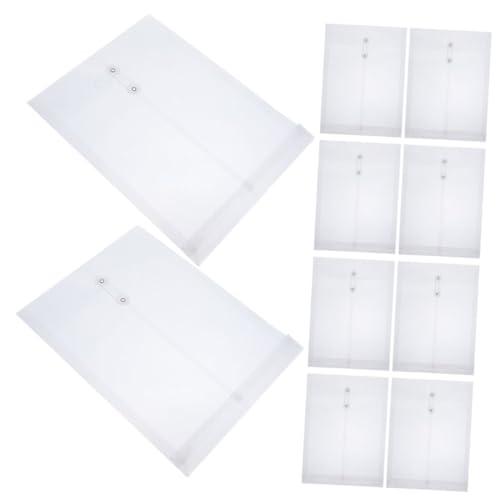 Uonlytech 12 Stück Teiliges Dokumentenmappe aus Klarem Wasserabweisendem Material Leicht und Wiederverwendbar Große Kapazität Praktische Aufbewahrungstaschen für Büro und Schule Transparent Uonlytech 12 Stück Teiliges Dokumentenmappe aus Klarem Wasserabweisendem Material Leicht und Wiederverwendbar Große Kapazität Praktische Aufbewahrungstaschen für Büro und Schule Transparent von Uonlytech
