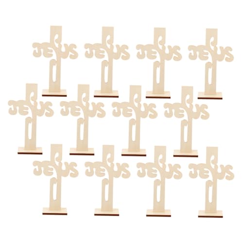Uonlytech 12 Stück Teiliges Holz Kreuz Basteln Unbehandelte Holzplatten DIY Malen Glatte Oberfläche Vielseitige Holzdekoration für Zuhause und Partygestaltung Uonlytech 12 Stück Teiliges Holz Kreuz Basteln Unbehandelte Holzplatten DIY Malen Glatte Oberfläche Vielseitige Holzdekoration für Zuhause und Partygestaltung von Uonlytech