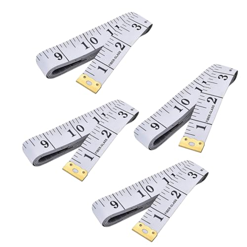 Uonlytech 12 Stück Teiliges Nähmaßband Weiß Flexibles Maßband mit Fuß und Zollskala für Körpermessungen und Schneiderarbeiten Breit für Kreative Projekte Uonlytech 12 Stück Teiliges Nähmaßband Weiß Flexibles Maßband mit Fuß und Zollskala für Körpermessungen und Schneiderarbeiten Breit für Kreative Projekte von Uonlytech