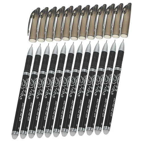 Uonlytech 12 Stück Teiliges Set Radierbare Stifte Blaue Ästhetische Kugelschreiber für Bürobedarf für Notizen und Journaling von Uonlytech