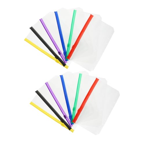 Uonlytech 12 Stück Teiliges Zip Beutel Transparente Wiederverwendbare Budget und Visitenkarten Taschen mit Reißverschluss Ring Ordner Einlagen für Scrapbooking und Dokumentenorganisation Uonlytech 12 Stück Teiliges Zip Beutel Transparente Wiederverwendbare Budget und Visitenkarten Taschen mit Reißverschluss Ring Ordner Einlagen für Scrapbooking und Dokumentenorganisation von Uonlytech