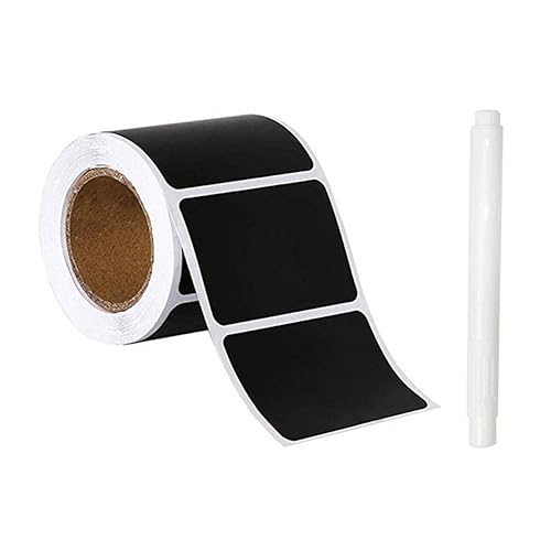 Uonlytech 120 Blatt Kreidetafel Aufkleber Wasserdichte für Vorratsbehälter Selbstklebend und Abwischbar für Büro und Schule zur Einfachen Beschriftung und Klassifizierung Uonlytech 120 Blatt Kreidetafel Aufkleber Wasserdichte für Vorratsbehälter Selbstklebend und Abwischbar für Büro und Schule zur Einfachen Beschriftung und Klassifizierung von Uonlytech