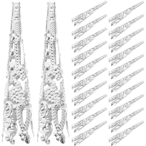 Uonlytech 120Stücke Kegelförmige Perlenkappen für Schmuck DIY Glatte Oberfläche Große Auswahl für Armbänder und Ohrringe Farbenfrohe Designs Langlebige Uonlytech 120Stücke Kegelförmige Perlenkappen für Schmuck DIY Glatte Oberfläche Große Auswahl für Armbänder und Ohrringe Farbenfrohe Designs Langlebige von Uonlytech