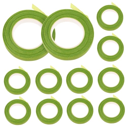 Uonlytech 12Rollen DIY Blumenband Hochwertige Klebebänder für Blumenstiele für Bastelarbeiten und Blumenarrangements Yards Kräftige Haftung Vielseitig Uonlytech 12Rollen DIY Blumenband Hochwertige Klebebänder für Blumenstiele für Bastelarbeiten und Blumenarrangements Yards Kräftige Haftung Vielseitig von Uonlytech