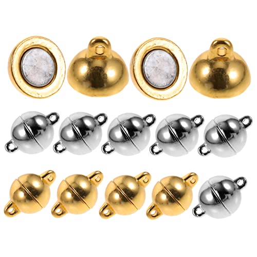 Uonlytech 12Stücke Magnetverschlüsse für Schmuck Hochwertige und Armbandverschlüsse Langlebig und Rostfrei für DIY Projekte Geschenkideen für Familie Uonlytech 12Stücke Magnetverschlüsse für Schmuck Hochwertige und Armbandverschlüsse Langlebig und Rostfrei für DIY Projekte Geschenkideen für Familie von Uonlytech