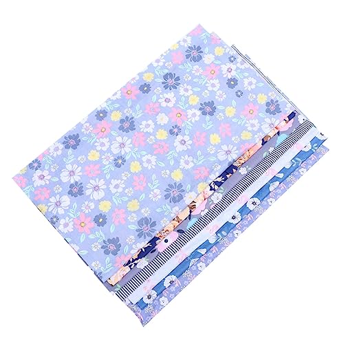 Uonlytech 14 Stück Teiliges Set Baumwoll Patchworkstoff für Diy Vielseitig Einsetzbar für Nähprojekte Dekorationen Kinderhandwerk Stoffe Zufälligen Mustern von Uonlytech