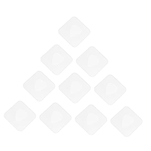 Uonlytech 14 Stück Teiliges Transparentes Silikon Gitarren Plektrum Formset Wiederverwendbare Flexible Gießformen für Uv Harz Diy Langlebig und Leicht zu Reinigen für Fingerpicks und von Uonlytech
