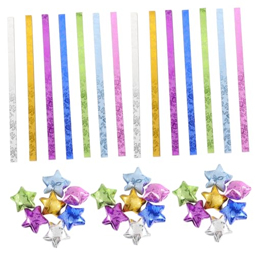 Uonlytech 140 Stück Origami -Material Glühsterne Dekorationen machen Kunsthandwerk farbig falten Gold Glitzer Origami Stars Paper Streifen dekorative Streifen Origami-Sternenstreifen Papier Uonlytech 140 Stück Origami -Material Glühsterne Dekorationen machen Kunsthandwerk farbig falten Gold Glitzer Origami Stars Paper Streifen dekorative Streifen Origami-Sternenstreifen Papier von Uonlytech